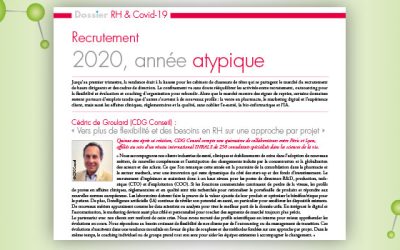 Recruitment 2020, atypical year
